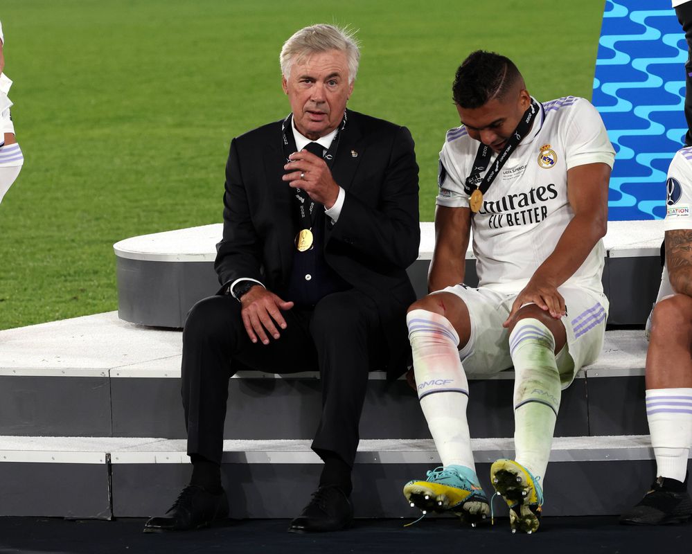 Brasil: Carlo Ancelotti já falou com Neymar e Casemiro