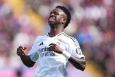 Vinícius Júnior em ação pelo Real Madrid