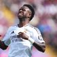 Vinícius Júnior em ação pelo Real Madrid