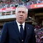 Carlo Ancelotti no clássico com o Barcelona