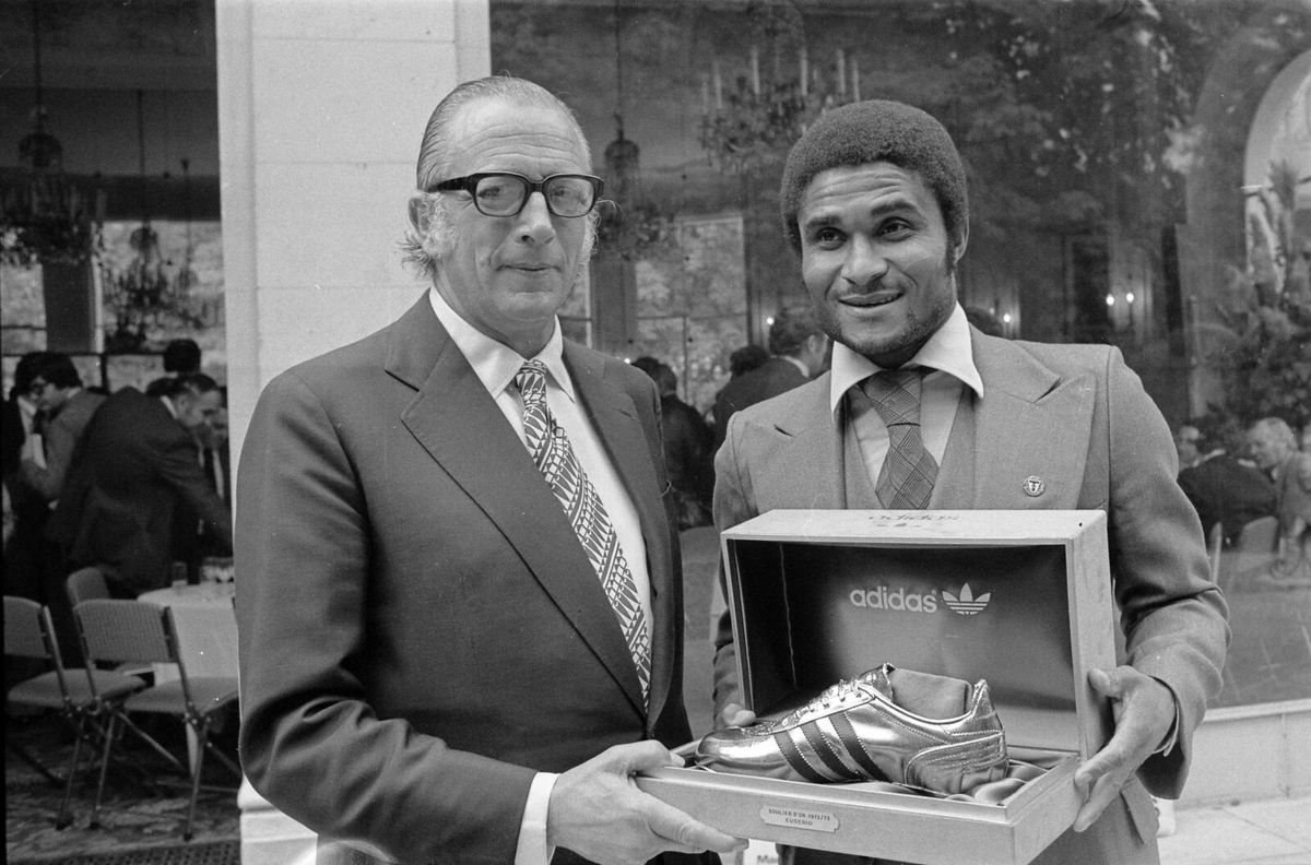 Benfica recorda Eusébio de ouro