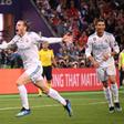 Gareth Bale marcou um pontapé de bicicleta na final contra o Liverpool