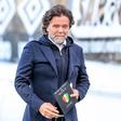 Paulo Lopo, presidente da SAD do Estrela da Amadora, foi dar moral ao plantel antes do jogo decisivo, com o SC Braga
