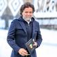 Paulo Lopo, presidente da SAD do Estrela da Amadora, foi dar moral ao plantel antes do jogo decisivo, com o SC Braga