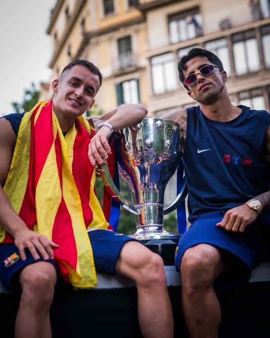 João Cancelo  Imagem: X/Barcelona
