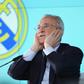 Florentino Pérez, presidente do Real Madrid em conferência de imprensa