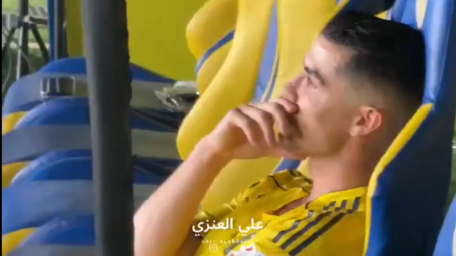 Cristiano Ronaldo em lágrimas: capitão não conteve a emoção após a desilusão