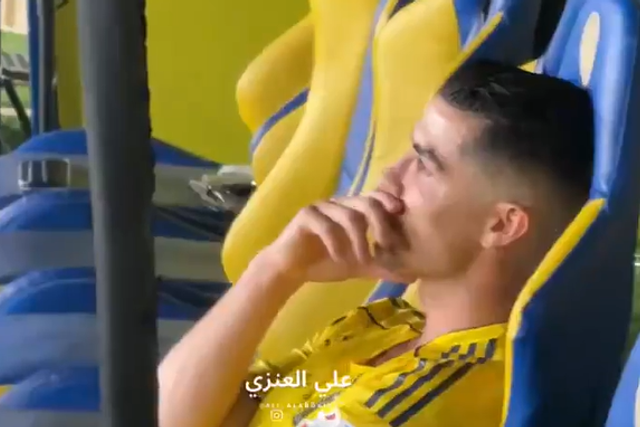 Cristiano Ronaldo em lágrimas: capitão não conteve a emoção após a desilusão