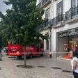 Autocarro invade esplanada nos Restauradores e causa três feridos