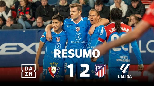 Atlético Madrid não desiste de alcançar o pódio (resumo)