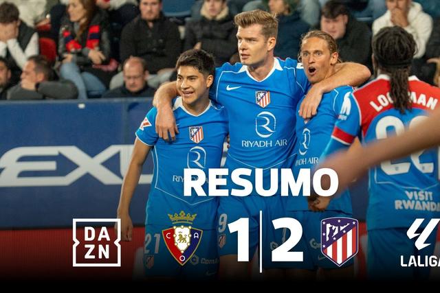 Atlético Madrid não desiste de alcançar o pódio (resumo)