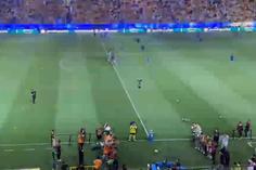 Ambiente quentinho para o jogo do título entre Al Nassr e Al Hilal