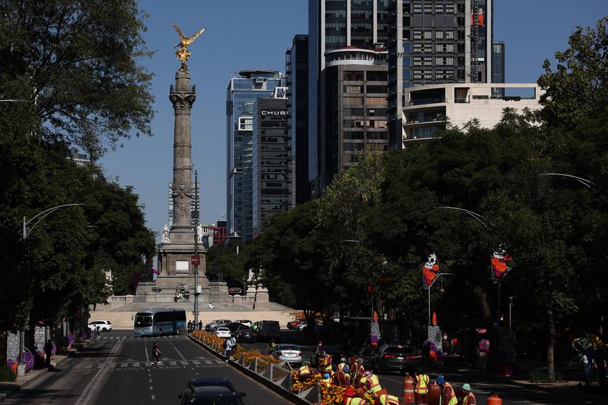 Coluna Anjo da Independência, no México