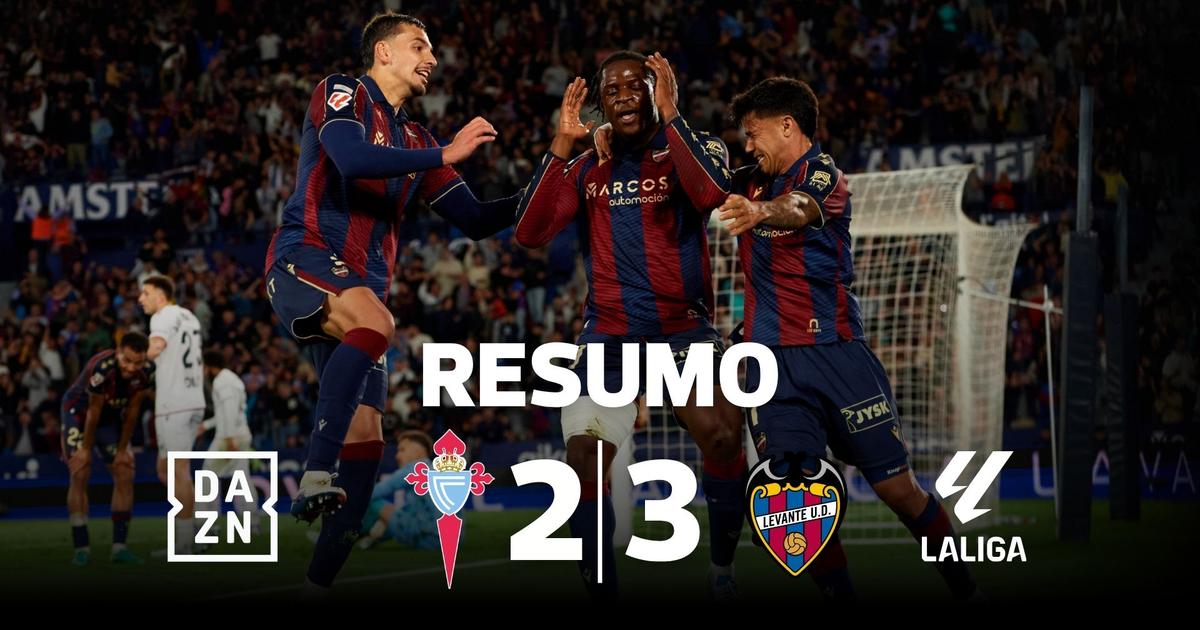 Luís Castro sorri: Levante ganha em Vigo e sai do 'buraco' (resumo)