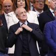 Florentino Pérez e Joan Laporta, presidentes de Real Madrid e Barcelona, respetivamente