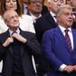 Florentino Pérez e Joan Laporta, presidentes de Real Madrid e Barcelona, respetivamente