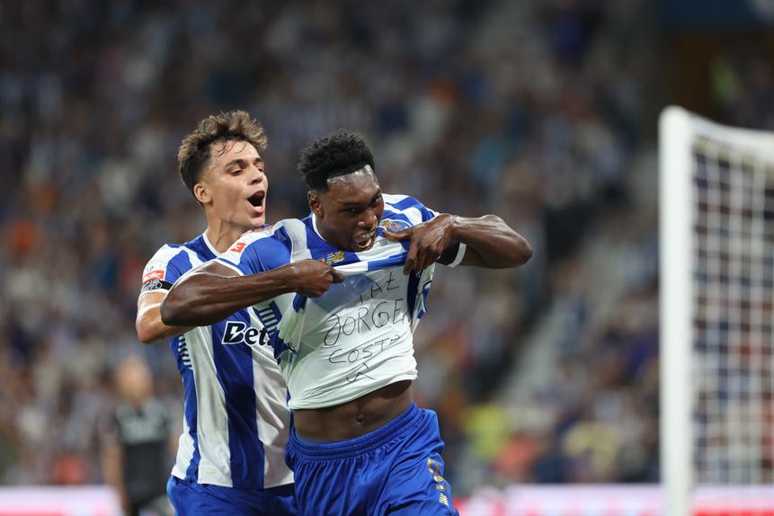 Entre golos e assistências, Samu e Gabri Veiga valem ouro para Farioli — Foto: Catarina Morais/Kapta+