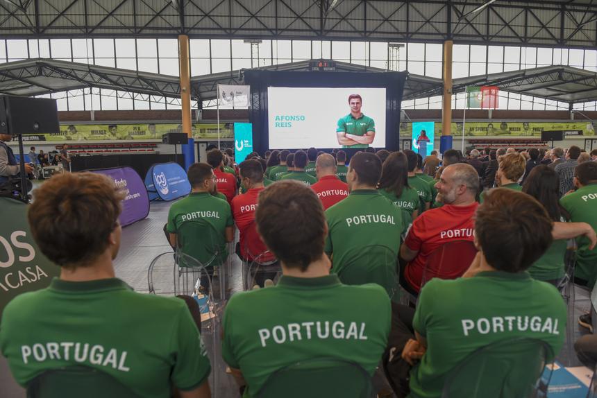 Missão Olímpica Universitária de 2019 - desporto é muito valorizado como ferramenta de apoio ao bem-estar e à saúde mental. Foto Miguel Nunes