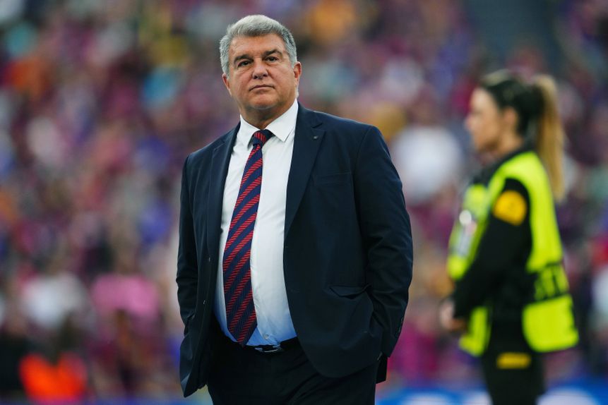 Joan Laporta, presidente do Barcelona (IMAGO / Pressinphoto)