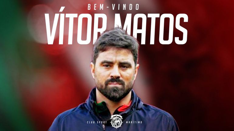 Mercado: Marítimo oficializa Vítor Matos