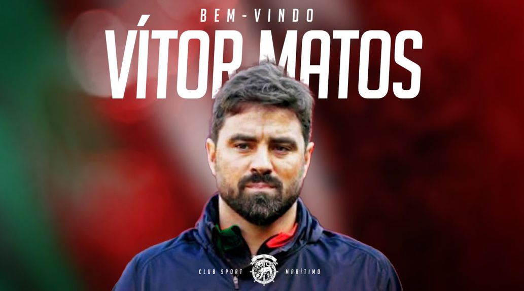 Vítor Matos oficializado como treinador do Marítimo. Foto Marítimo/