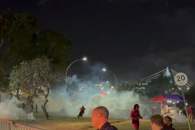 Confusão na partida do Flamengo para o Mundial de Clubes