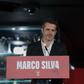 Marco Silva na sua apresentação como novo treinador do Benfica- Foto: Benfica
