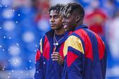 Lamine Yamal e Nico Williams