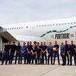 Seleção de Portugal antes da partida para os EUA (foto: FPF)