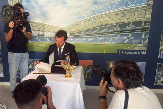 André Villas-Boas está na casa FC Porto de Monção. Foto: A BOLA