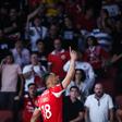 Diego Nunes marcou o segundo golo do Benfica - Foto: FPF
