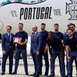 Comitiva lusa de partida para os Estados Unidos - Foto: FPF
