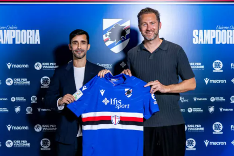 Américo Branco na Sampdoria - Foto: Sampdoria