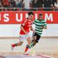 Benfica artístico e corajoso vence Sporting no primeiro jogo da final