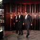 Marco Silva com Mário Branco e Rui Costa no Museu - Foto: Benfica