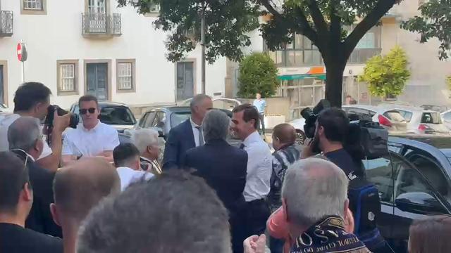 Villas-Boas muito aplaudido em Monção