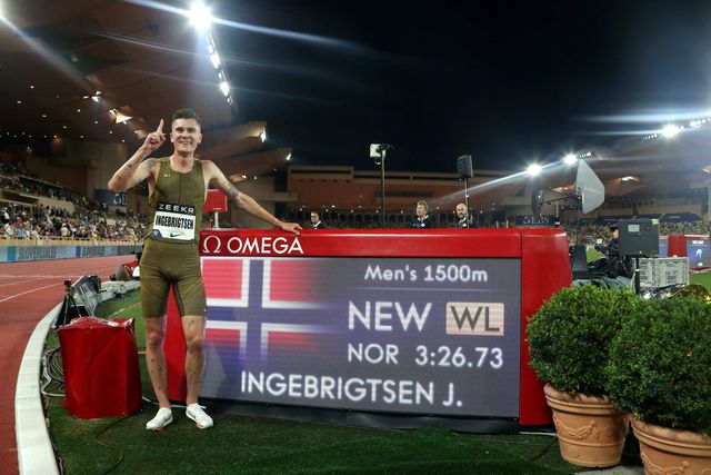 Atletismo: Ingebrigtsen voltou a bater o recorde da Europa dos 1.500 m