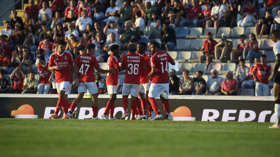 Vídeo: primeiro golo do novo Benfica é de Florentino e de fora da área