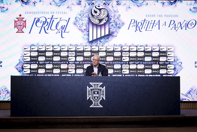 A lista de convocados de Portugal para o Mundial de futsal