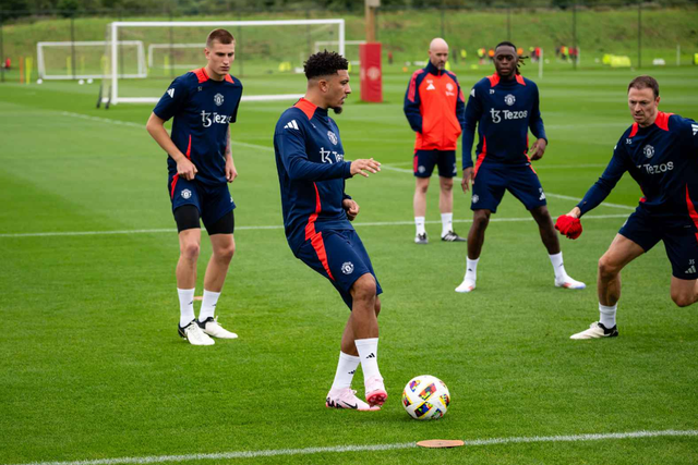 Enterrado o machado de guerra entre Ten Hag e Sancho