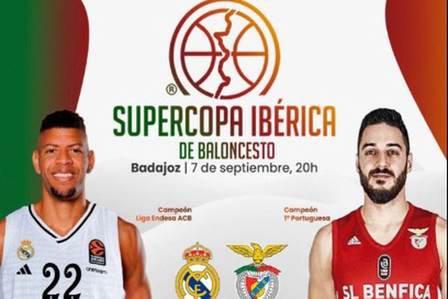 Benfica defronta Real Madrid na Supertaça ibérica