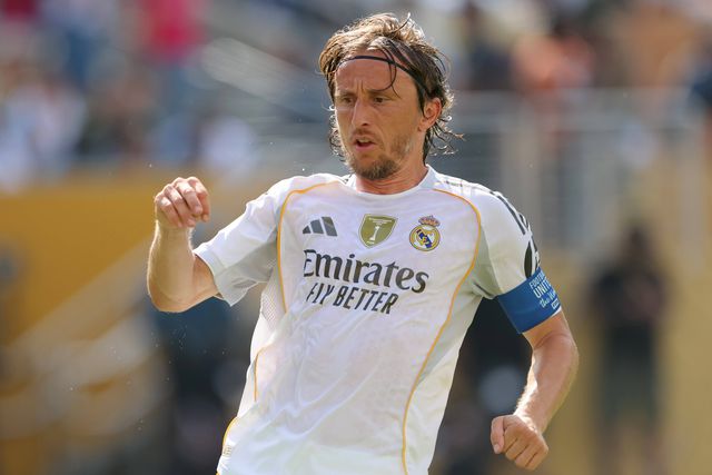 Luka Modric no último jogo com a camisa do Real Madrid Foto: IMAGO