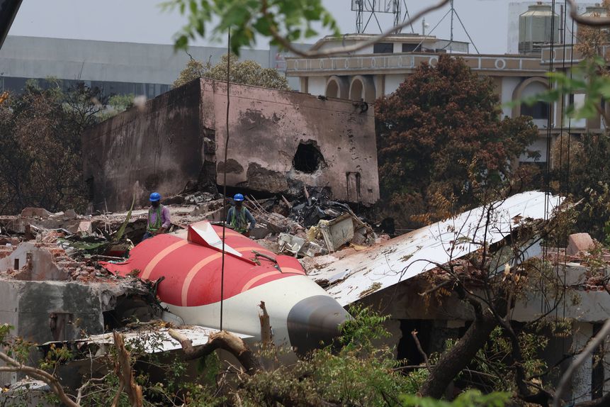 Acidente ocorreu em Ahmedabad, Gujrat, no noroeste da Índia, a 12 de junho (IMAGO)