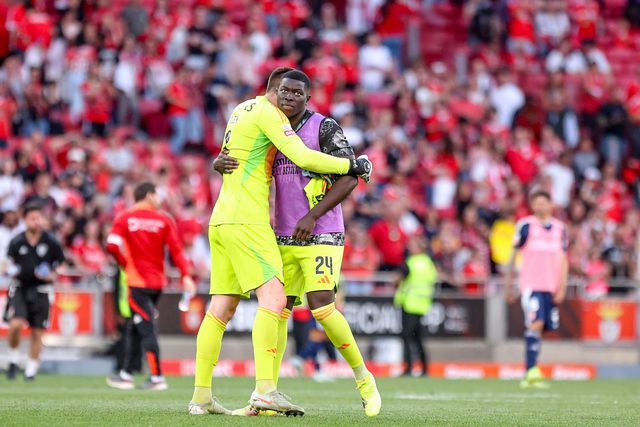 Samuel Soares e Trubin, dois gigantes da baliza encarnada (Imago)