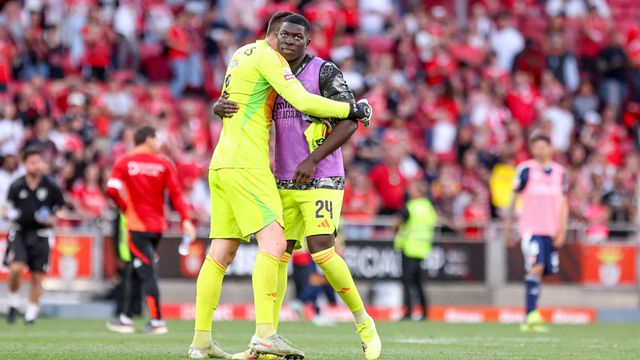 Samuel Soares e Trubin, dois gigantes da baliza encarnada (Imago)