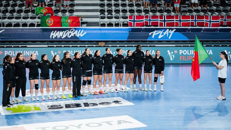 Portugal perde frente à Noruega no Europeu feminino de andebol sub-19