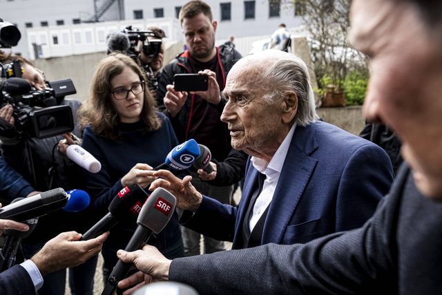 Joseph Blatter, antigo presidente da FIFA e antecessor de Gianni Infantino