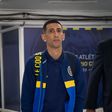 Di María é titular pelo Rosario Central e chora ao subir ao relvado