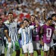 Festa dos jogadores da Argentina