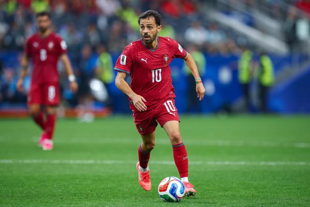 Bernardo Silva ao serviço da Seleção